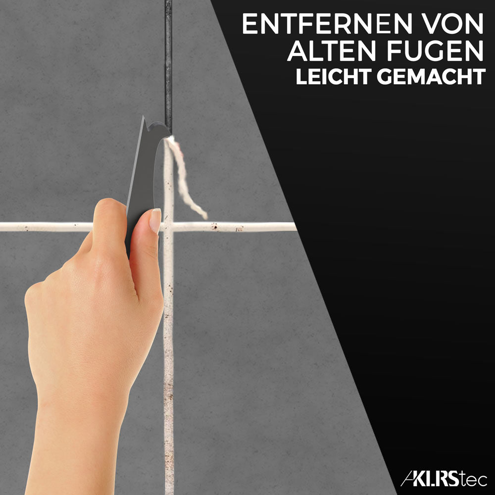 fugen entfernen mit dem KLRStec Fugenkratzer