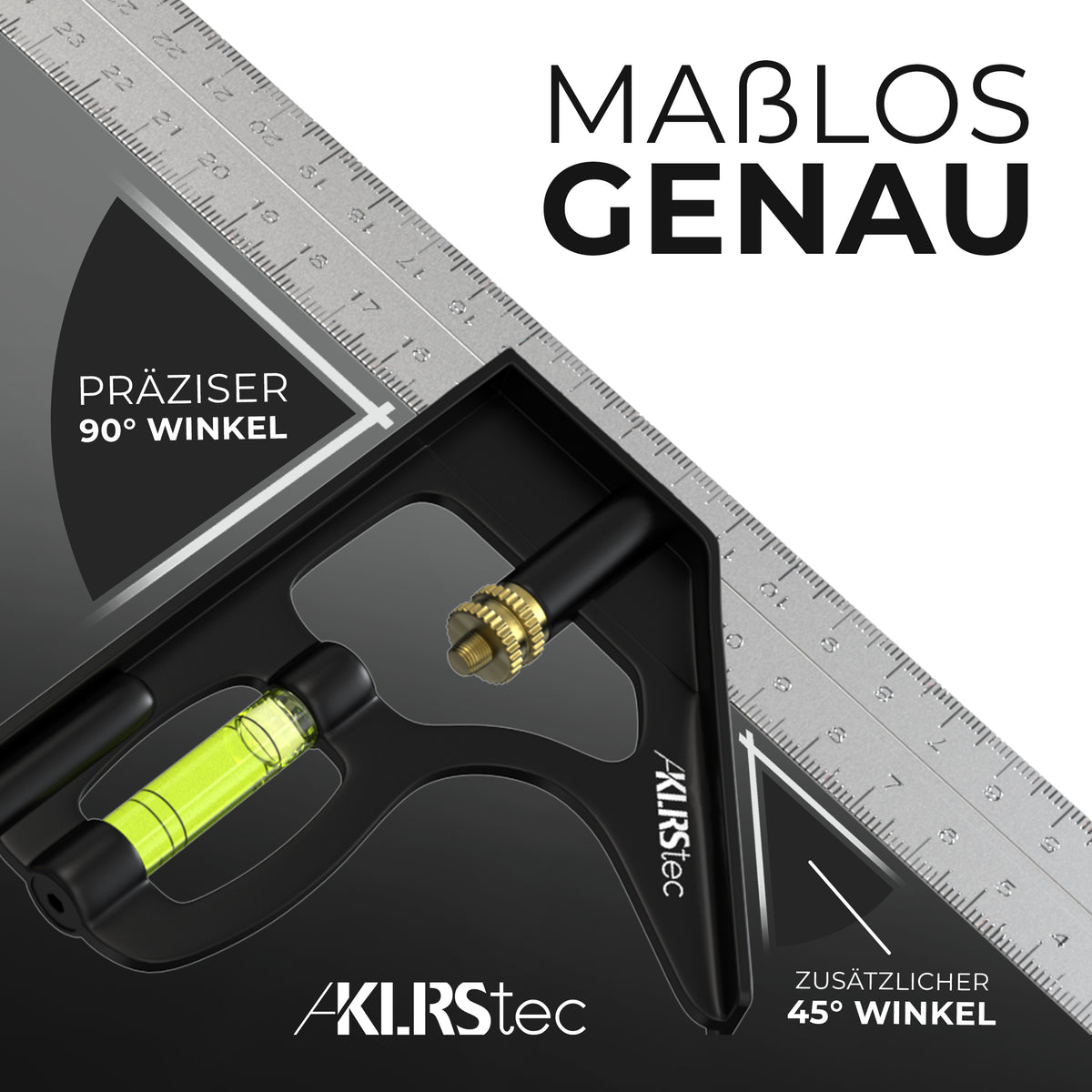 KLRStec® Professional Kombinationswinkel 300mm