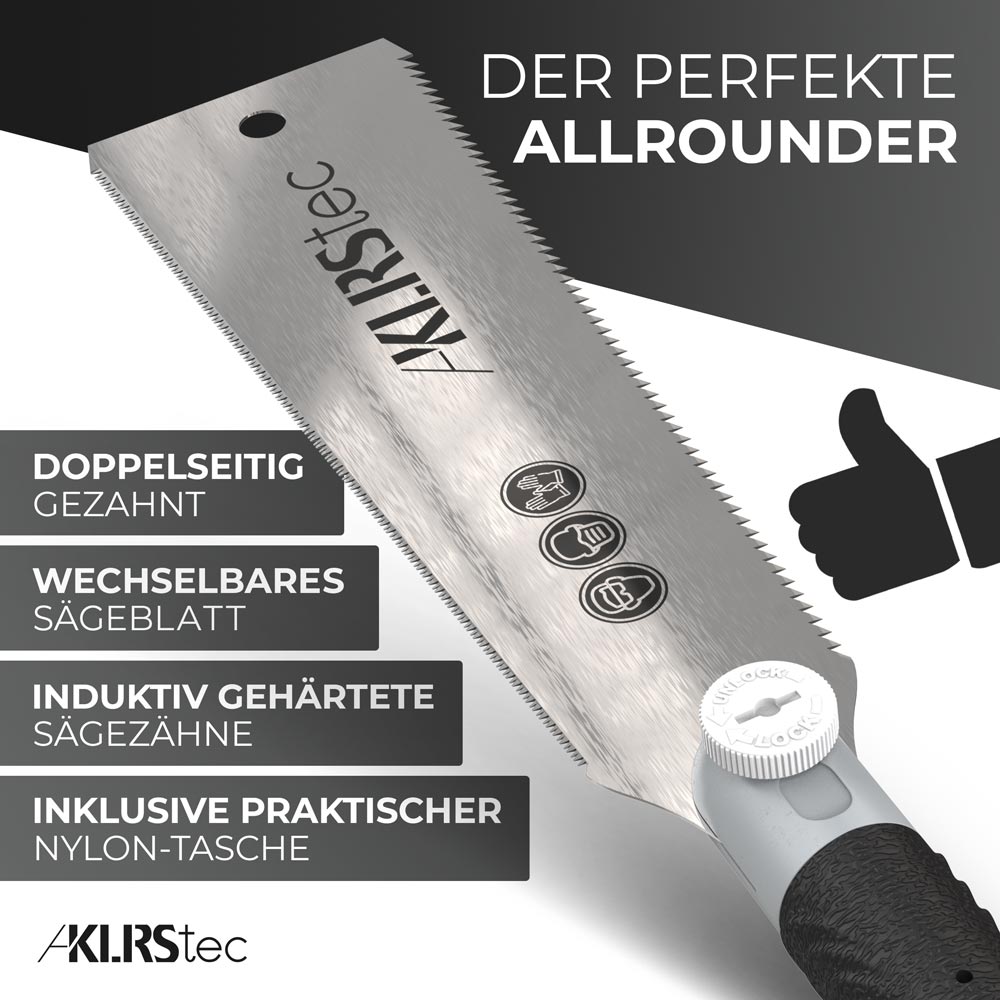 Japansäge zum Sägen von Laminat und ähnlichem