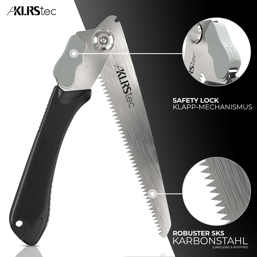 Robuste Astsäge zum Beschneiden von Bäumen, Büschen oder ähnlichem Gestrüpp