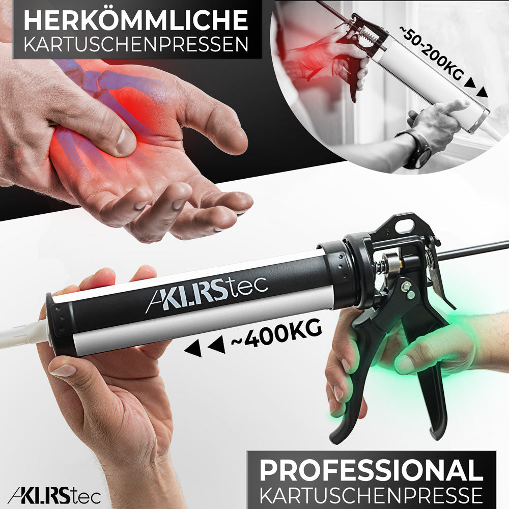 klrstec professional kartuschenpresse