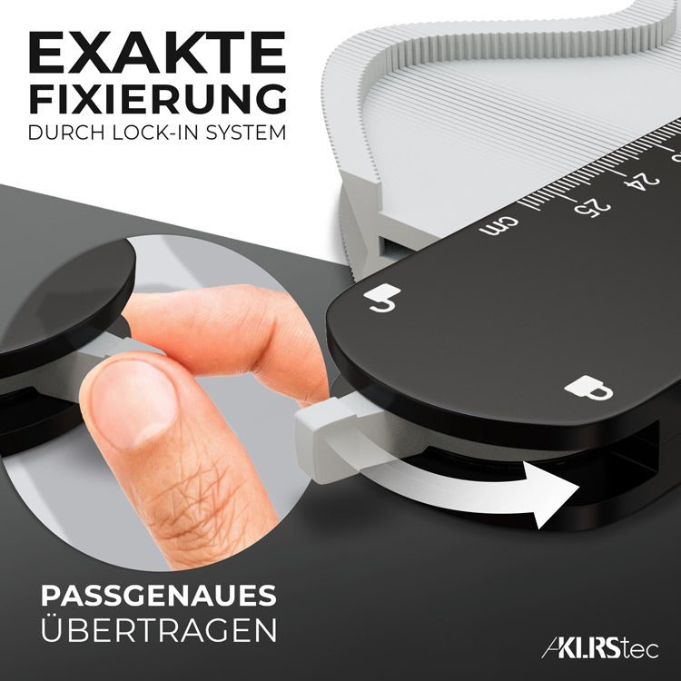 KLRStec Konturenlehre mit Feststeller