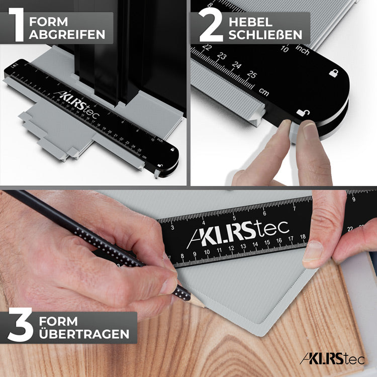 duplikator konturenlehre mit feststeller gross