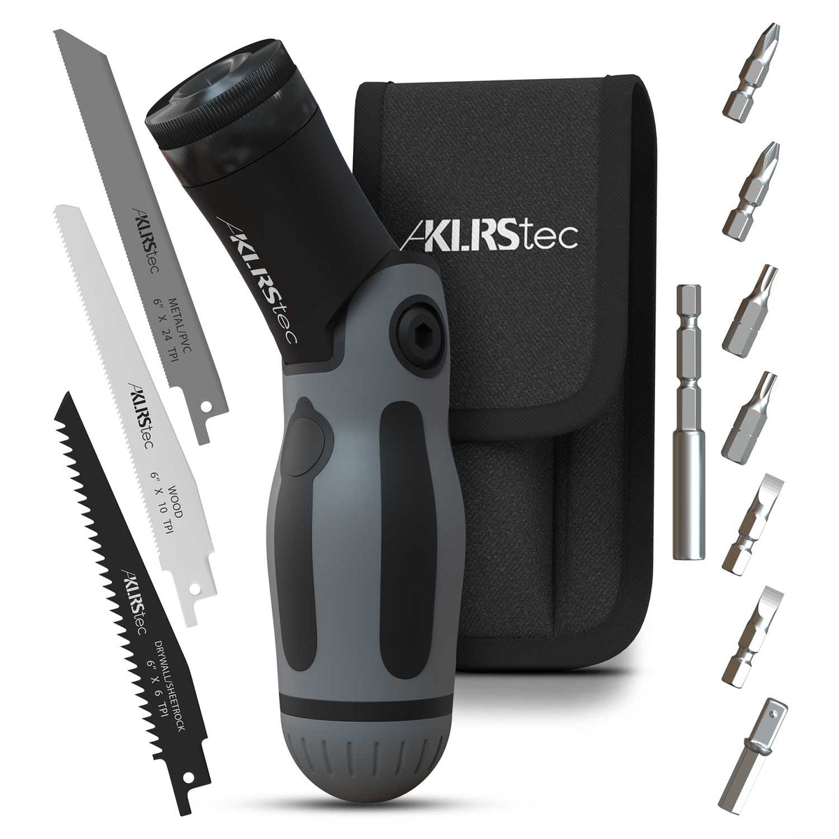 klrstec professional multitool - bitschraubendreher und hand-stichsäge in einem