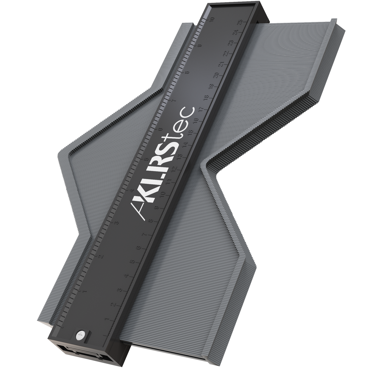 KLRStec Premium Konturenlehre mit extra großer Messfläche [73x260mm]