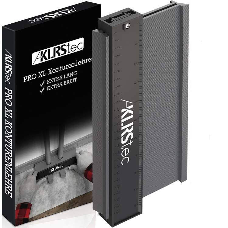 KLRStec Premium Konturenlehre mit extra großer Messfläche [73x260mm]