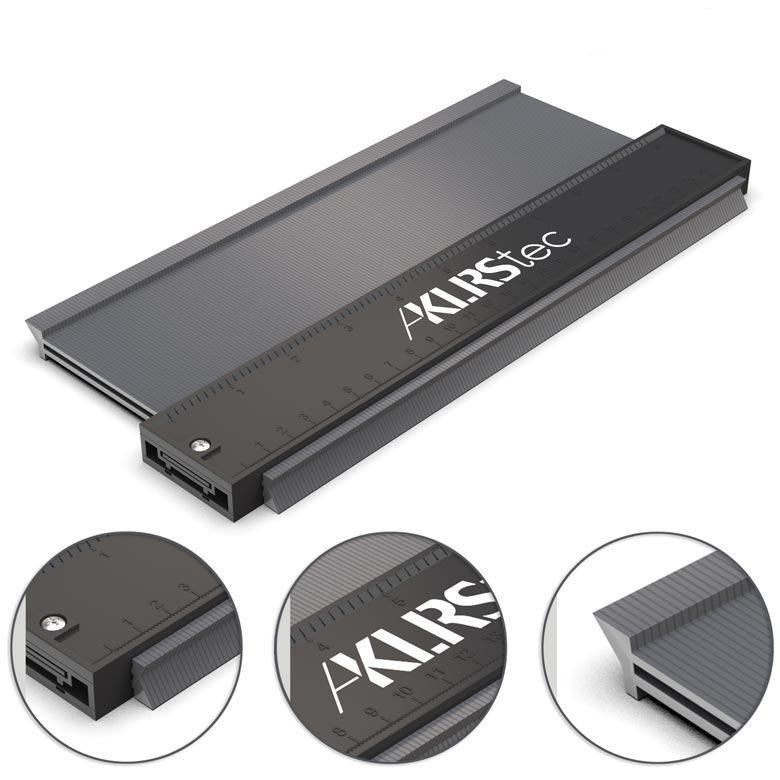 fliesenleger konturenlehre laminat verlegen profil