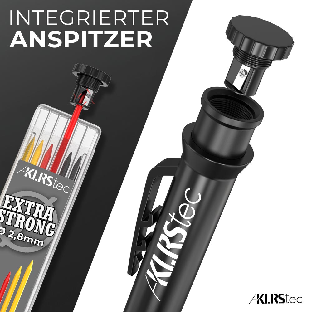 KLRStec Professional Tieflochmarker inkl. 7 Minen