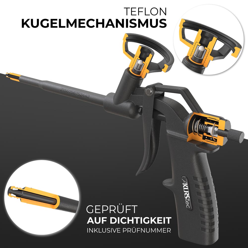 pu-schaumpistolen fenster einbauen mit bauschaum abdichten